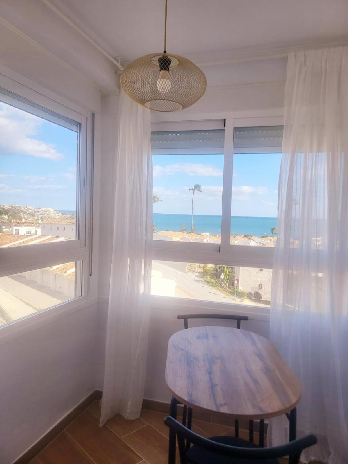 Sea View La Cala Apartment Malaga Bagian luar foto